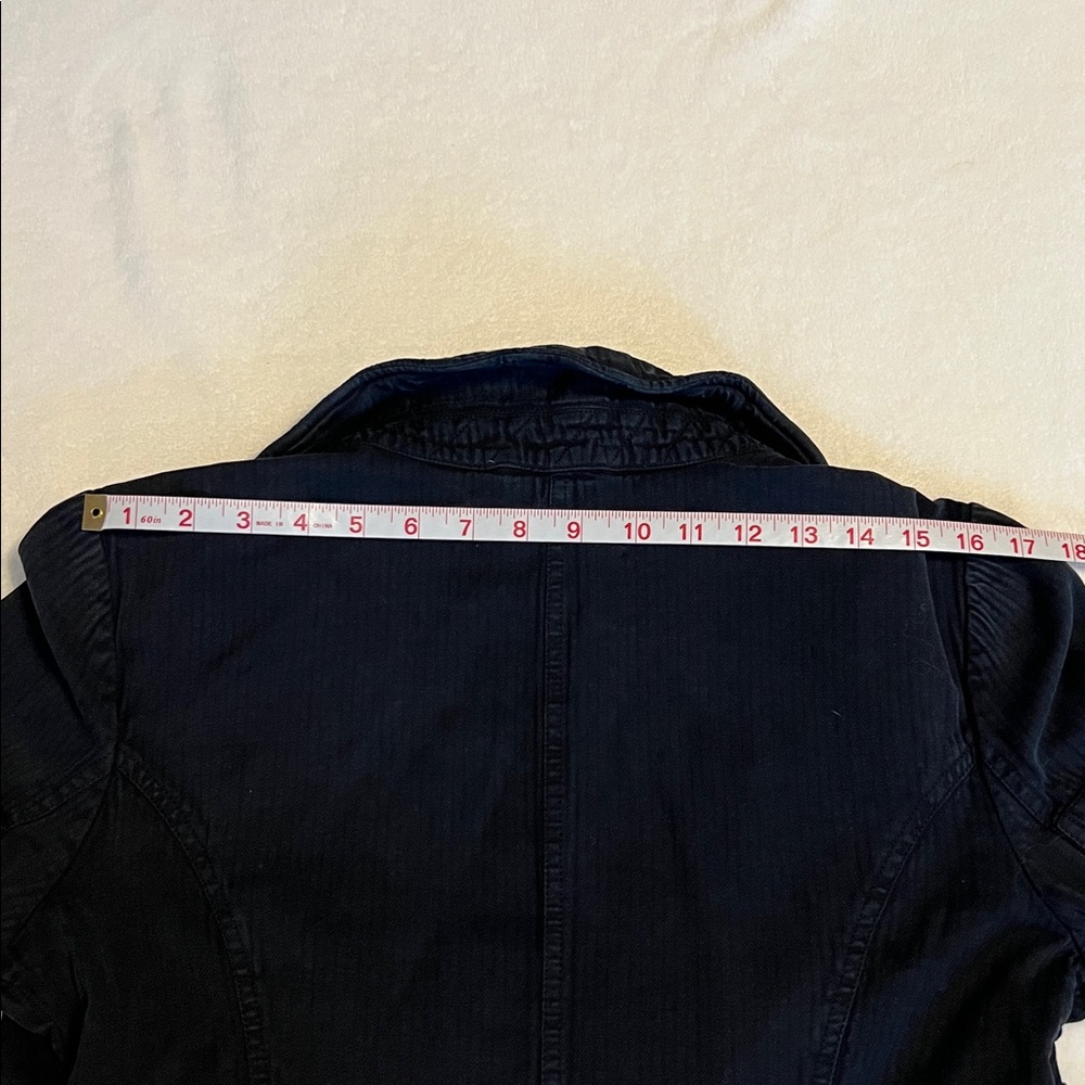 Free People Harlow Utility Blazer Black Size L - Picture 5 of 8